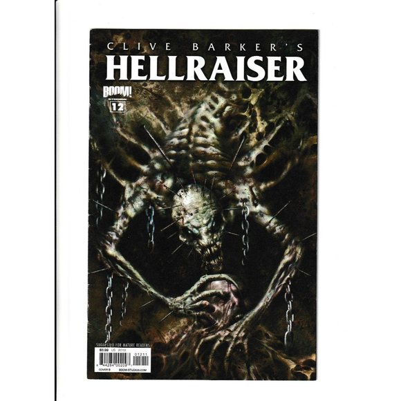 Clive Barker's Hellraiser Boom #12 - 2012 Cover B Collectible Comic Book by Boom - Picture 12 of 12